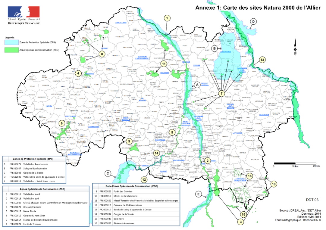 Carte N2000